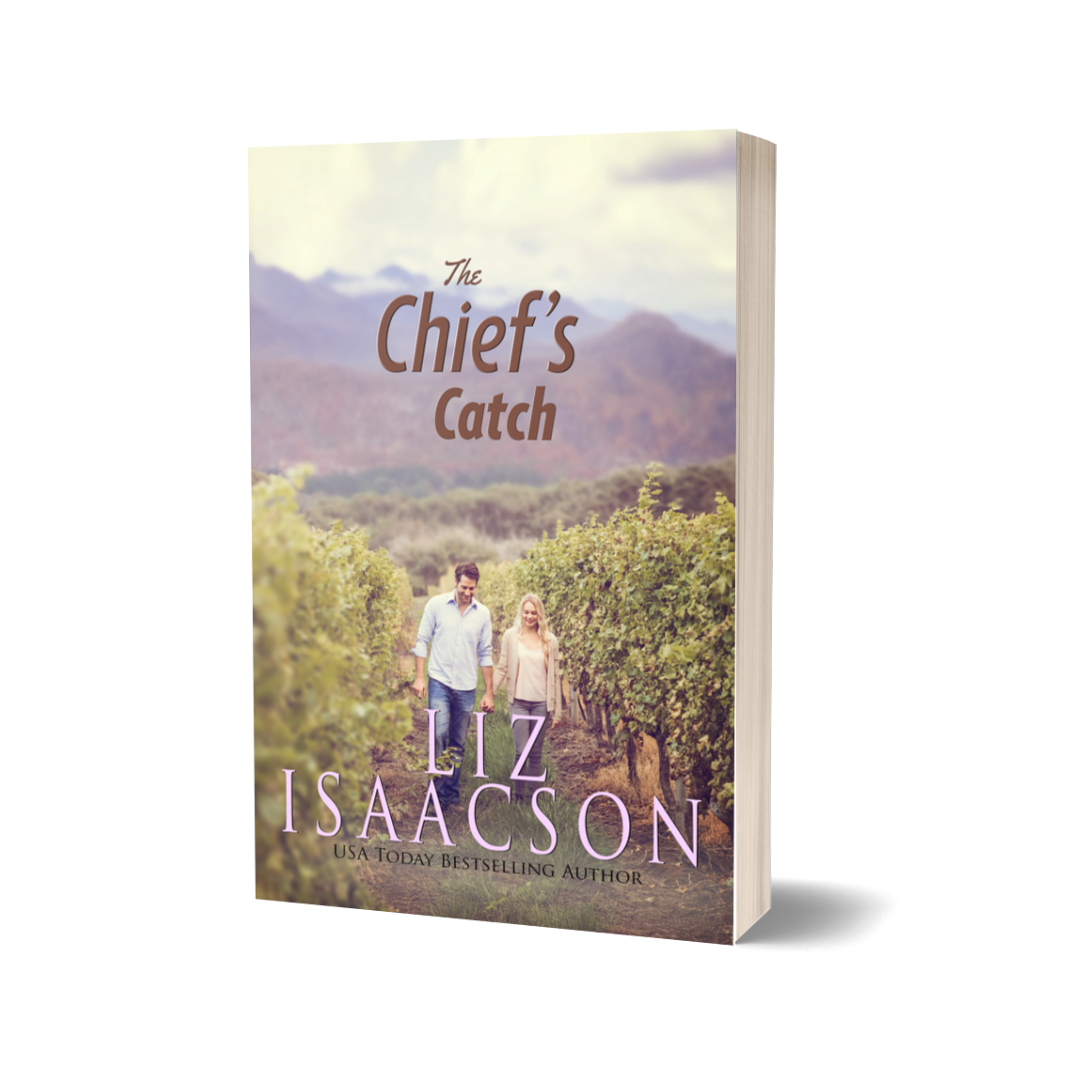 Book titled 'The Chief's Catch' by Liz Isaacson with a scenic cover