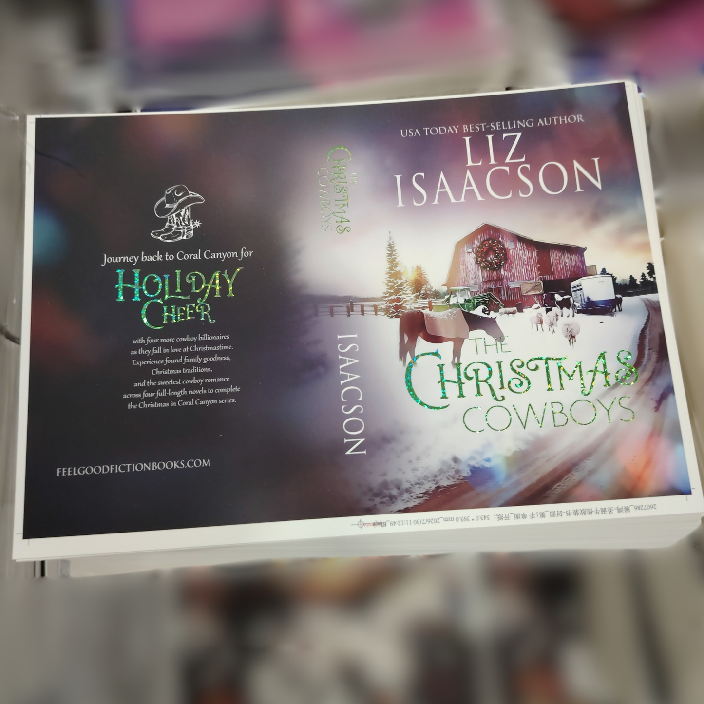 The Christmas Cowboys Special Edition - FOUR Full Books in ONE Beautiful Paperback - PREORDER