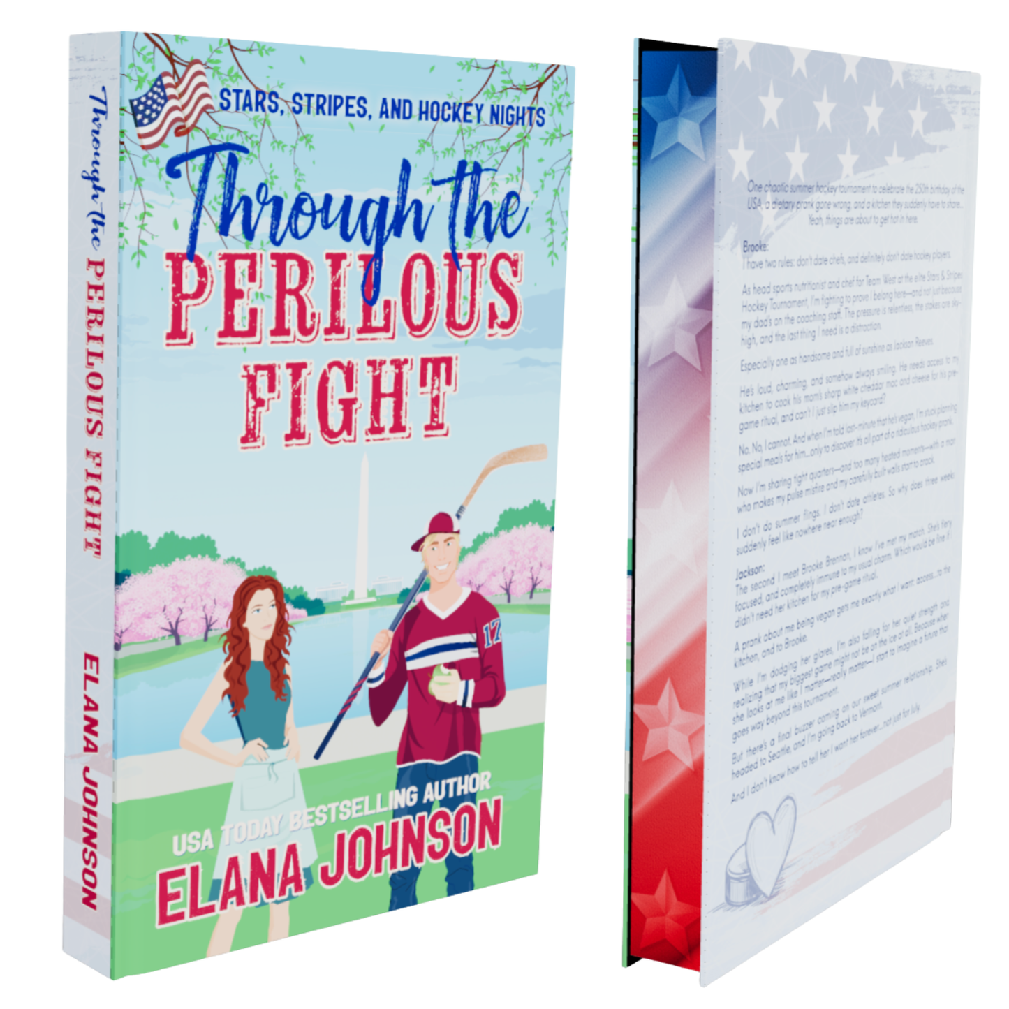 Special Edition Paperback of 'Through the Perilous Fight' by Elana Johnson.