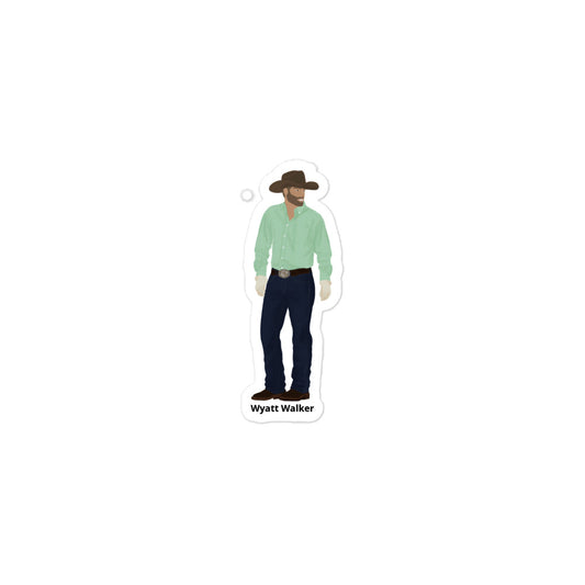 Wyatt Walker Bubble-free stickers