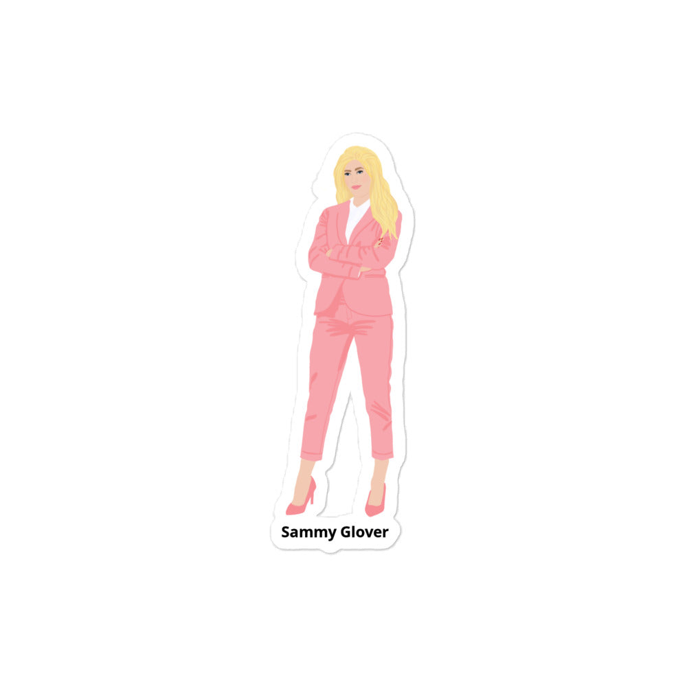 Sammy Glover Bubble-free stickers