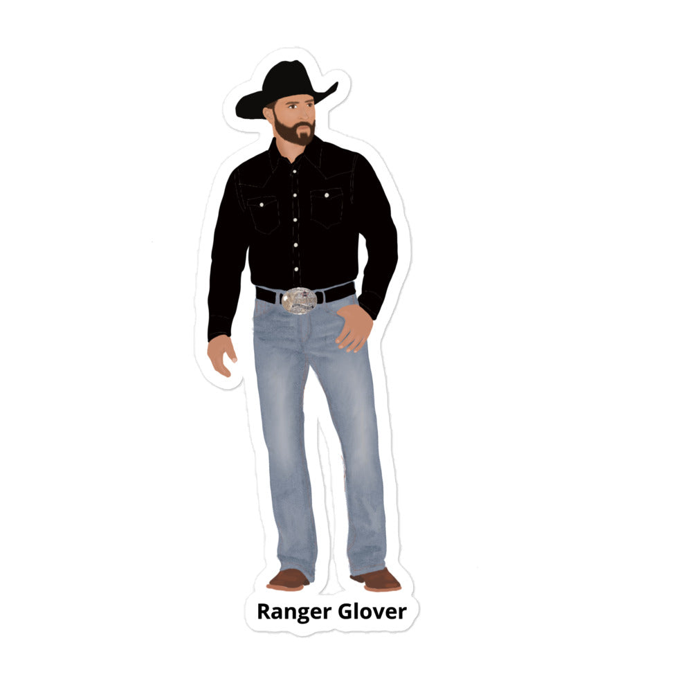 Ranger Glover Bubble-free stickers