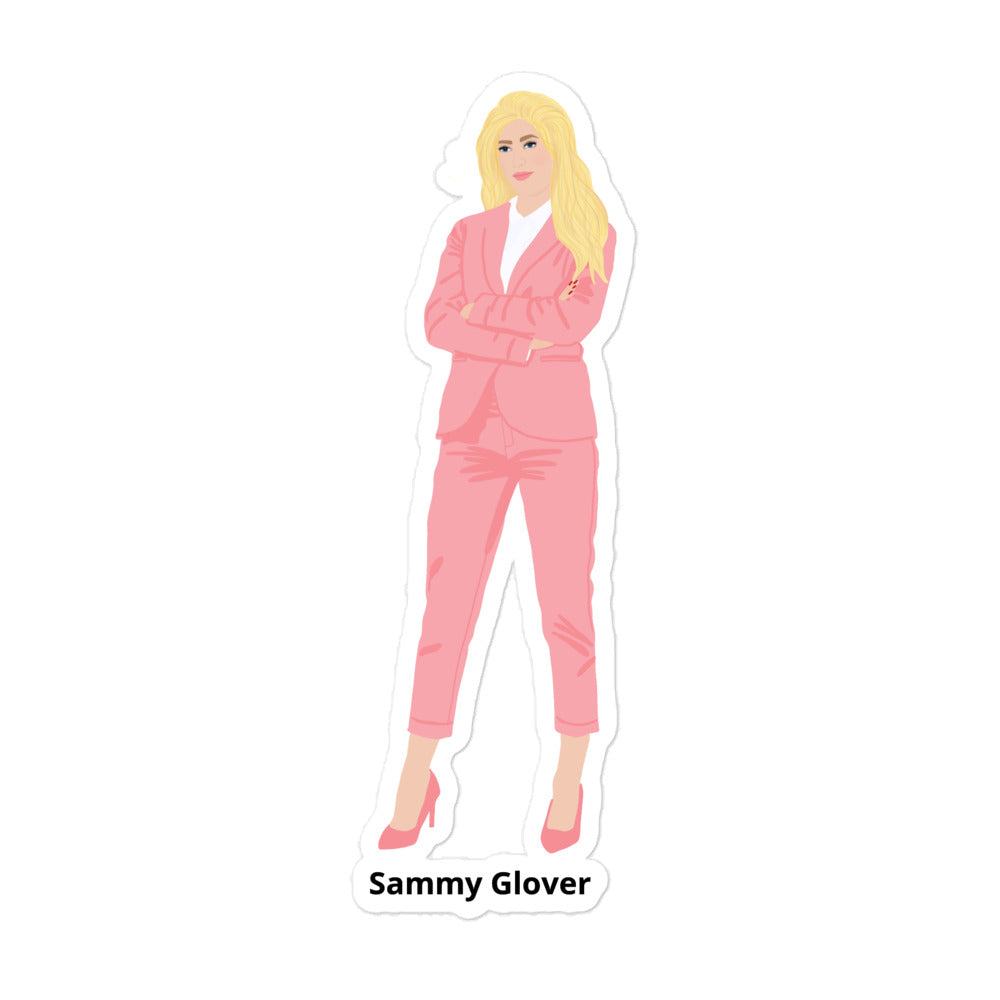 Sammy Glover Bubble-free stickers