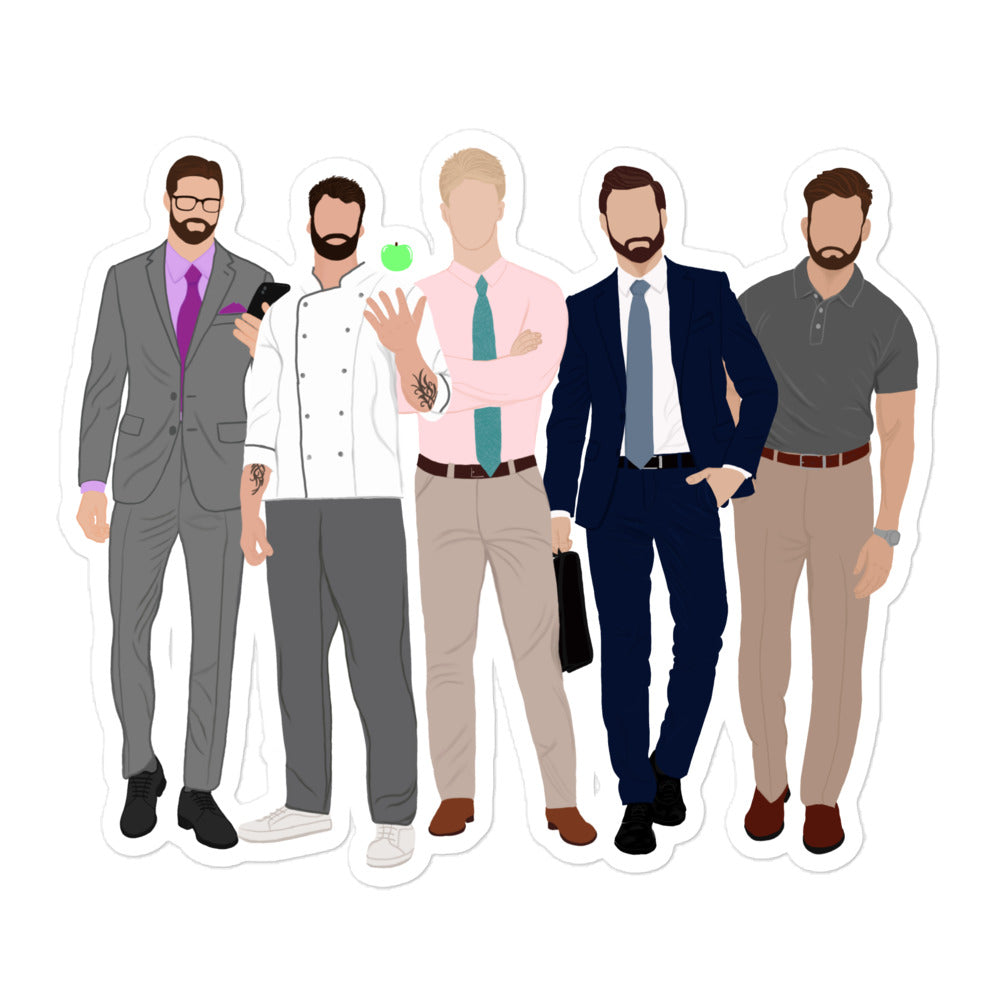 Southern Roots Heroes Bubble-free stickers