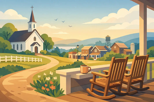 Why Small Town Christian Fiction Feels Like Home