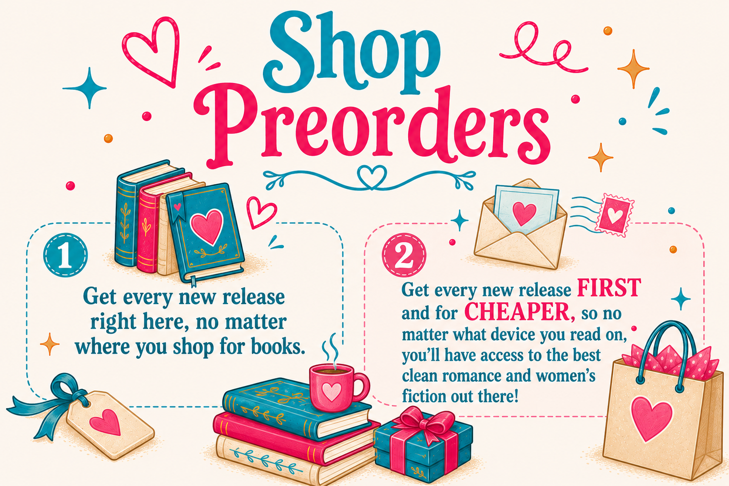 Preorder Books from Feel-Good Fiction!