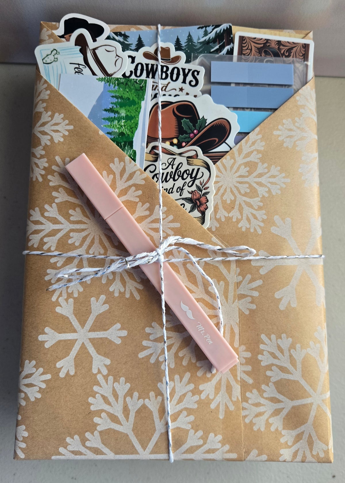 Christmas Blind Date With a Book - A Wrapped No Spice Christmas Romance Gift with Bookmarks, a Highlighter, Annotation Tabs, and Stickers