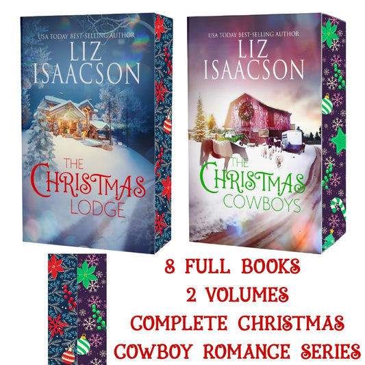 Christmas in Coral Canyon Complete Romance Series Special Edition Paperbacks - Eight Clean Christmas Cowboy Romances in Two Volumes