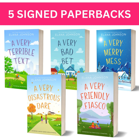 Cider Cove Romantic Comedy Signed Paperback Set