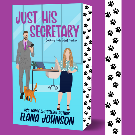 Just His Secretary Special Edition with Paw Print Edges