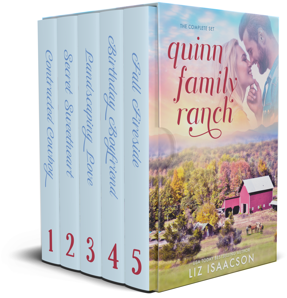 Quinn Family Ranch Romance Complete 5-eBook Bundle