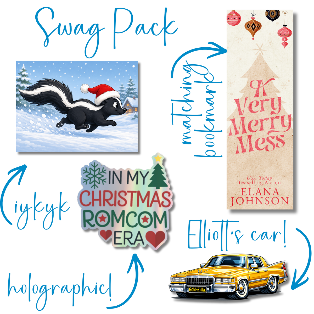 A Very Merry Mess Special Edition Clean and Sweet Christmas RomCom Paperback Preorder Shipping October 8
