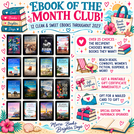 eBook and Audiobook of the Month Club 2027 - A Year of Clean Romance, Chosen by Your Reader