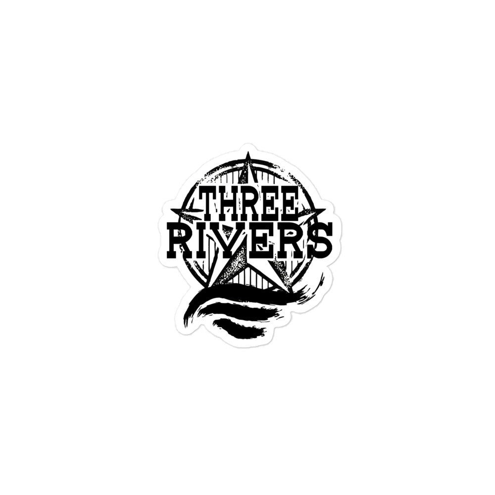 Three Rivers Bubble-free stickers