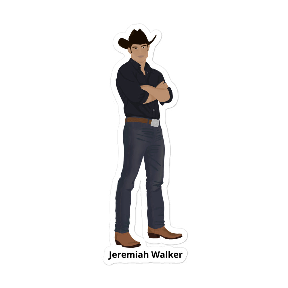 Jeremiah Walker Bubble-free stickers